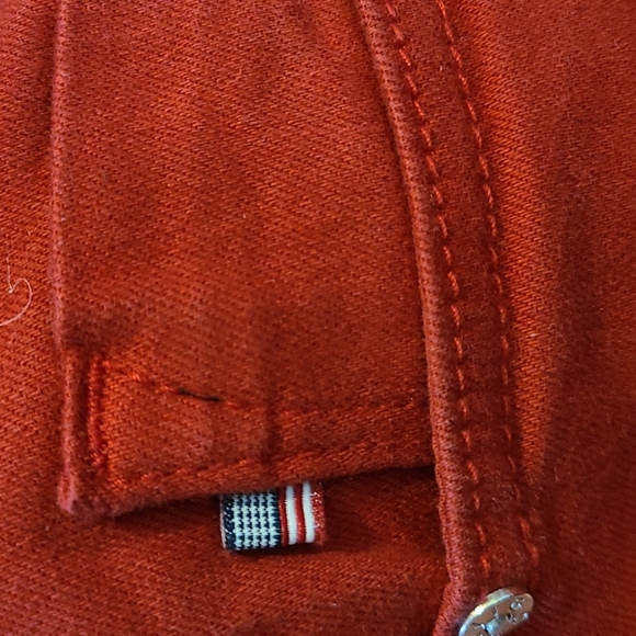 Women's Red Shorts - Picture 5 of 7